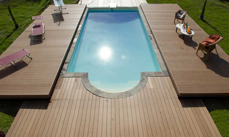 Piscine terrasse mobile | Pooldeck