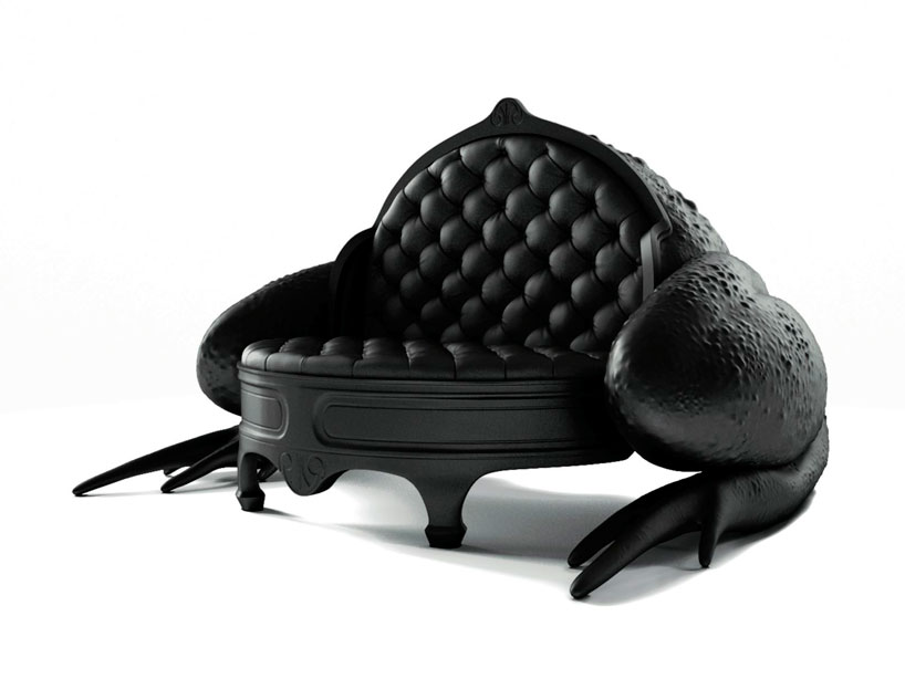 animal chair sofa toad crapaud